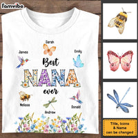 Personalized Gift For Grandma's Garden Insects Shirt - Hoodie - Sweatshirt 31425 thumb 1
