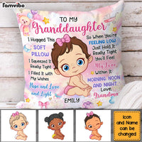 Personalized Gift For Baby Hugged This Soft Pillow 31434 thumb 1