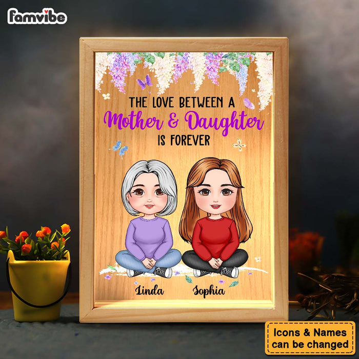 Personalized Gift For Mom The Love Between Picture Frame Light Box 31465 1