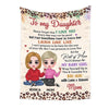 Personalized Gift For Daughter Never Forget That I Love You Blanket 31470 1