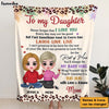Personalized Gift For Daughter Never Forget That I Love You Blanket 31470 1