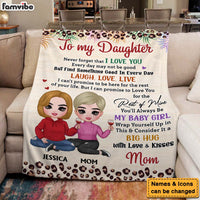 Personalized Gift For Daughter Never Forget That I Love You Blanket 31470 thumb 1