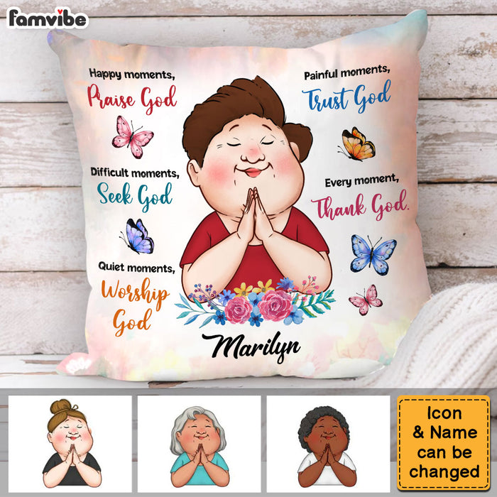 Personalized Gifts For Grandma Inspirational Thank God Pillow 31482 1