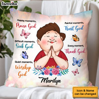 Personalized Gifts For Grandma Inspirational Thank God Pillow 31482 thumb 1