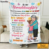 Personalized Gift For Granddaughter To My Granddaughter Big Hug Blanket 31489 1