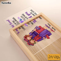 Personalized Old Friend Smile A Lot More Upload Photo Picture Frame Light Box 31494 thumb 1