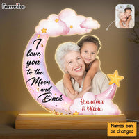 Personalized Gif For Granddaughter Custom Photo Plaque LED Lamp Night Light 31502 thumb 1