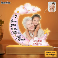 Personalized Gif For Granddaughter Custom Photo Plaque LED Lamp Night Light 31502 thumb 1