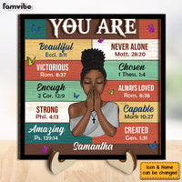 Personalized Gift For Daughter You Are Bible Verses 2 Layered Wooden Plaque 31504 thumb 1