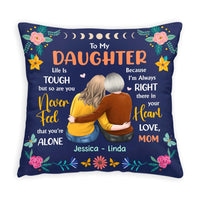 Personalized Gift For Daughter Life Is Tough But So Are You Pillow 31517 thumb 1