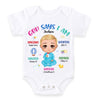 Personalized Gift For Baby God Says I Am Baby Onesie 31524 1