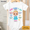 Personalized Gift For Baby God Says I Am Baby Onesie 31524 1