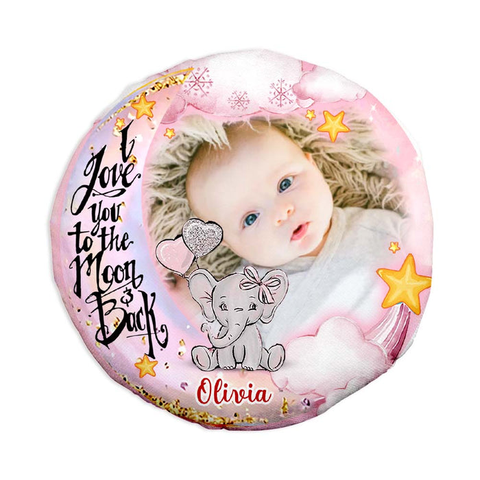 Personalized Gift For Granddaughter I Love You Shaped Pillow 31525 1