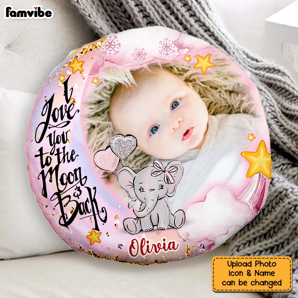 Personalized Gift For Granddaughter I Love You Shaped Pillow 31525 Primary Mockup