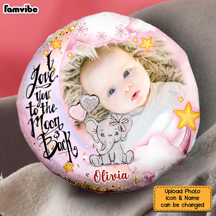 Personalized Gift For Granddaughter I Love You Shaped Pillow 31525 1