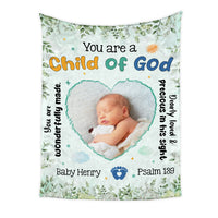 Personalized Gift For Baby You Are Upload Photo Blanket 31535 thumb 1