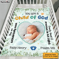 Personalized Gift For Baby You Are Upload Photo Blanket 31535 thumb 1