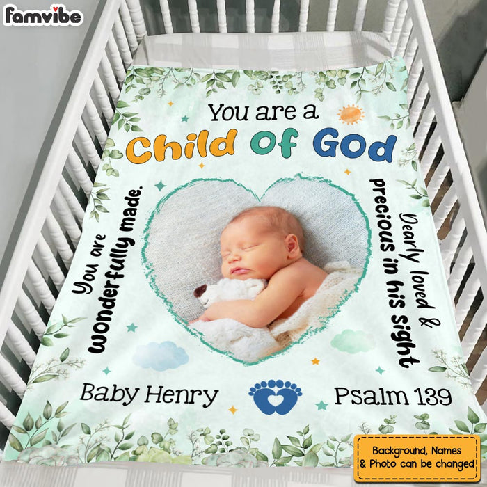Personalized Gift For Baby You Are Upload Photo Blanket 31535 1