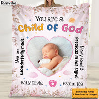 Personalized Gift For Baby You Are Upload Photo Blanket 31535 thumb 1
