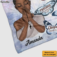 Personalized Gift For Daughter God Says I Am Blanket 31558 thumb 1