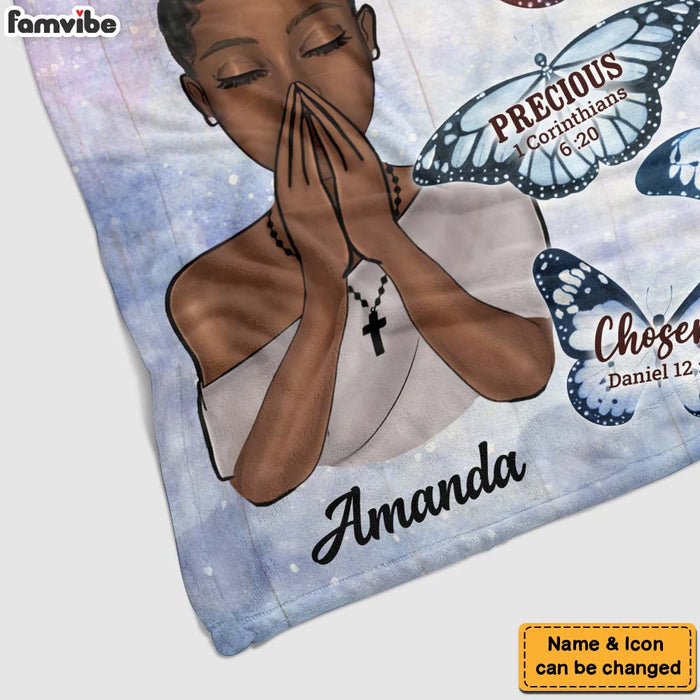 Personalized Gift For Daughter God Says I Am Blanket 31558 1