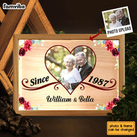Personalized Gift For Couple Together Since Picture Frame Light Box 31560 thumb 1