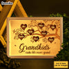 Personalized Gift For Grandma Grandkids Life Grand Picture Frame Light Box 31564 1