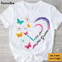 Personalized Gift For Nana First Mom Now Grandma Colorful Pattern Shirt - Hoodie - Sweatshirt 31576 thumb 1