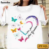 Personalized Gift For Nana First Mom Now Grandma Colorful Pattern Shirt - Hoodie - Sweatshirt 31576 thumb 1