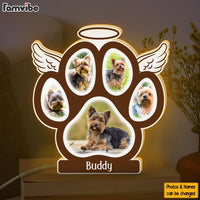 Personalized Dog Memorial Gift Upload Photo Custom Shape Photo Light Box 31592 thumb 1