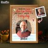 Personalized Memorial Gift Those We Love Don't Go Away Picture Frame Light Box 31593 1