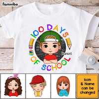 Personalized Gift For Grandson 100 Days Of School Kid T Shirt - Kid Hoodie - Kid Sweatshirt 31595 thumb 1