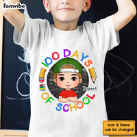 Personalized Gift For Grandson 100 Days Of School Kid T Shirt - Kid Hoodie - Kid Sweatshirt 31595 thumb 1