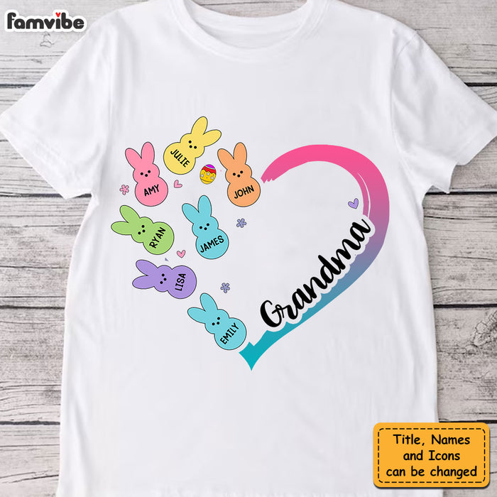 Personalized Gift For Nana Grandma Bunny Easter Shirt - Hoodie - Sweatshirt 31598 1