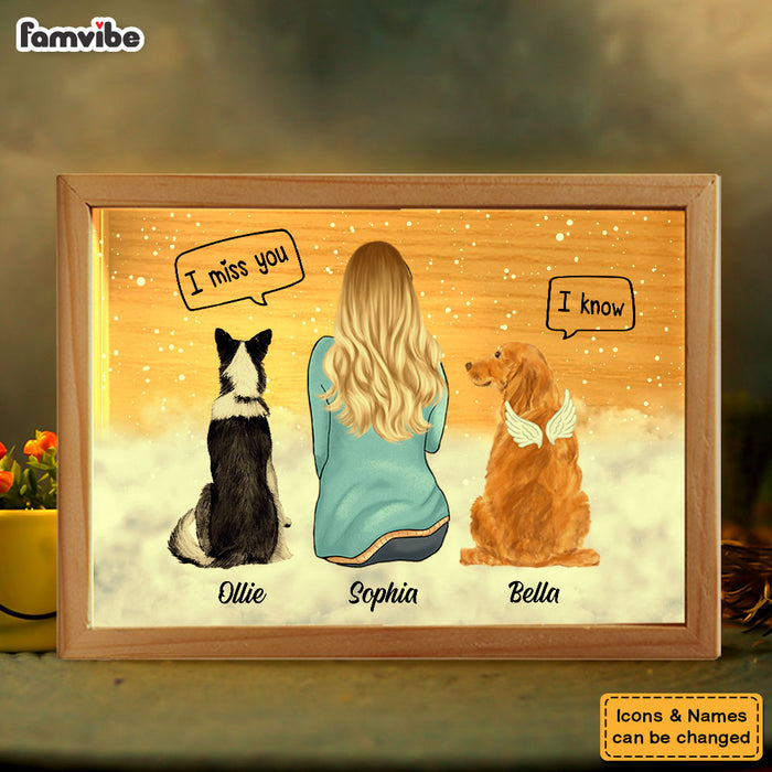 Personalized Gift For Pet Loss Picture Frame Light Box 31614 1