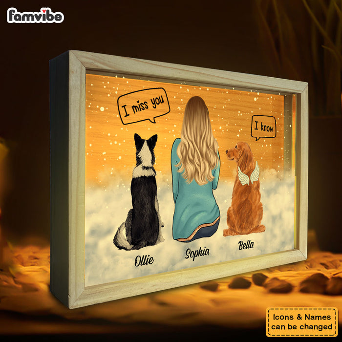 Personalized Gift For Pet Loss Picture Frame Light Box 31614 1
