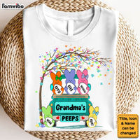 Personalized Gift For Grandma Grandmas Peeps Shirt - Hoodie - Sweatshirt 31617 thumb 1
