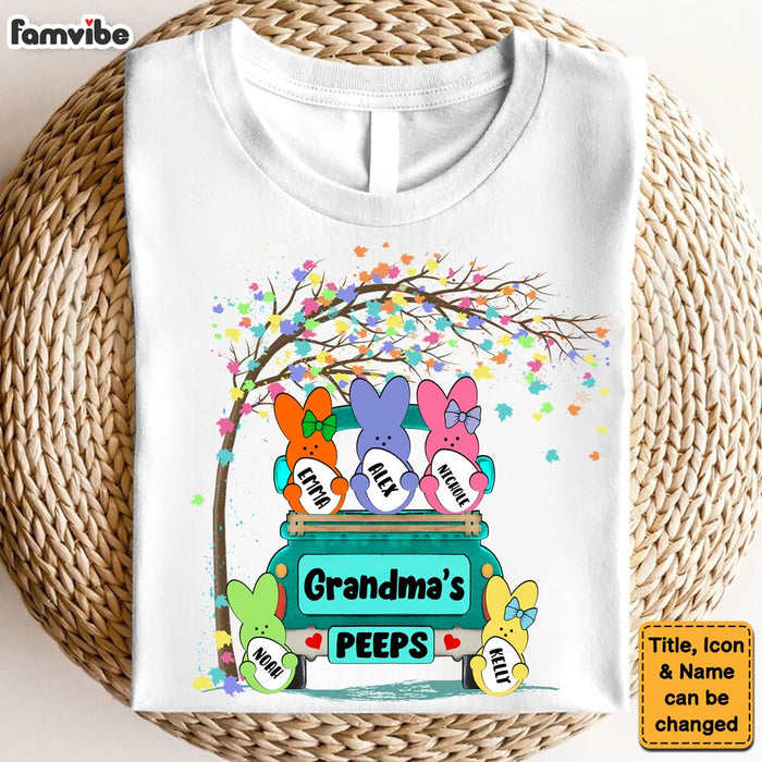 Personalized Gift For Grandma Grandmas Peeps Shirt - Hoodie - Sweatshirt 31617 1
