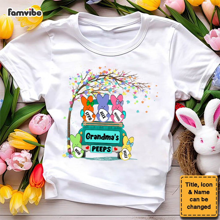 Personalized Gift For Grandma Grandmas Peeps Shirt - Hoodie - Sweatshirt 31617 1