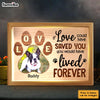 Personalized Dog Memorial Upload Photo You Would Have Lived Forever Picture Frame Light Box 31630 1