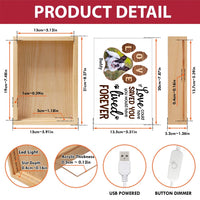 Personalized Dog Memorial Upload Photo You Would Have Lived Forever Picture Frame Light Box 31630 thumb 1