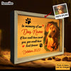 Personalized Dog Memorial Photo In Memory of Our Picture Frame Light Box 31644 1