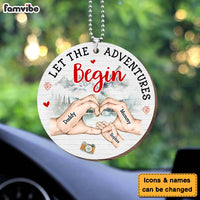 Personalized Gift For Family Let The Adventures Begin Ornament 31651 thumb 1