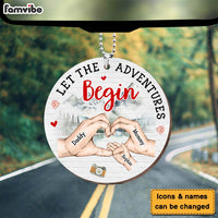 Personalized Gift For Family Let The Adventures Begin Ornament 31651 thumb 1