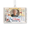 Personalized Memorial Gift For Family Photo Custom Transparent Acrylic Car Ornament 31652 1