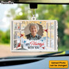 Personalized Memorial Gift For Family Photo Custom Transparent Acrylic Car Ornament 31652 1