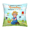 Personalized Gift For Grandma Garden Blessed To Be Called Pillow 31653 1