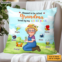 Personalized Gift For Grandma Garden Blessed To Be Called Pillow 31653 thumb 1