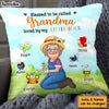 Personalized Gift For Grandma Garden Blessed To Be Called Pillow 31653 1