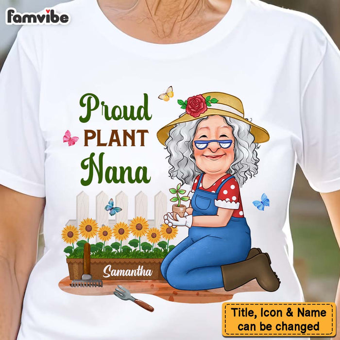 Personalized Gift For Grandma Proud Plant Nana Shirt - Hoodie - Sweatshirt 31654 1